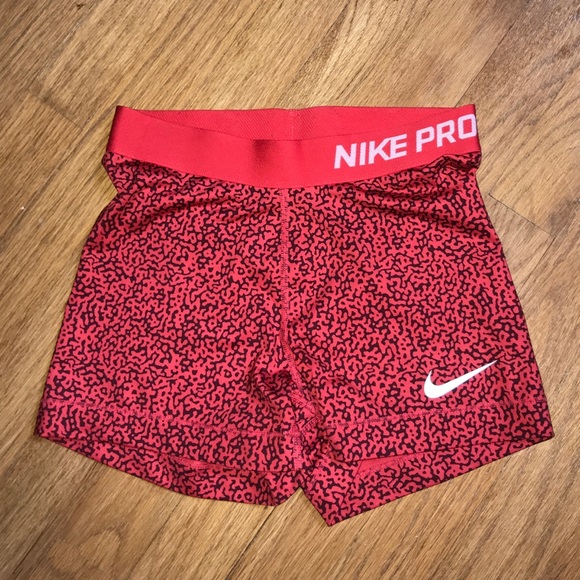 red nike pros